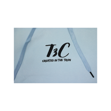 Load image into Gallery viewer, T3C Chest Logo Hoods - Baby Blue